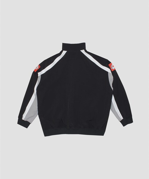 URBAN RESEARCH（アーバンリサーチ）の「LOTTO　STRETCH HALF ZIP BLOUSON（ブルゾン・メンズ・BLACK/CAMO・M/L/XL/XXL）」の5枚目の写真