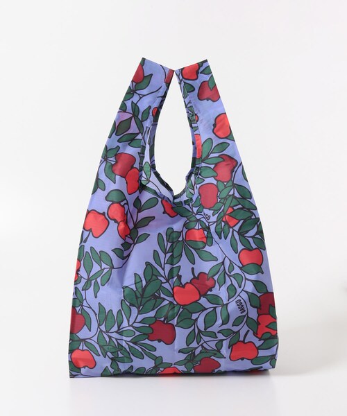 KBF（ケイビーエフ）の「BAGGU　STANDARDBAGGU（その他雑貨・レディース・カウガール/ペイントチェック/アップルツリー/オークルデイジー/ワイルドラビット/ブラックホワイト/レオパード・one）」の3枚目の写真