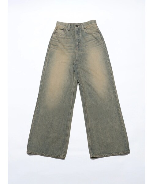 EMODA（エモダ）の「【VEQUM】RIM WIDE JEANS（その他・レディース・ブラック/アイスブルー/インディゴ・24/25/26）」の5枚目の写真