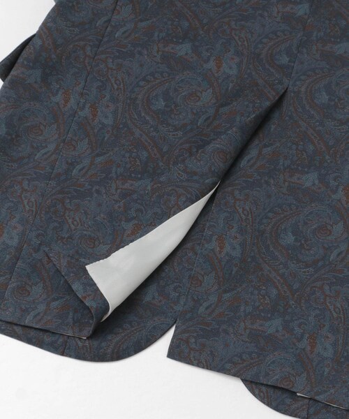 URBAN RESEARCH(アーバンリサーチ)の「MEHRABIAN55 by URBAN RESEARCH ペーズリーパターンノッチドジャケット(テーラードジャケット・メンズ・OFF/BEIGE/NAVY・44/46/48)」の8枚目の写真