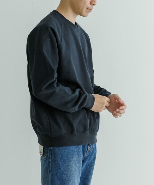 URBAN RESEARCH（アーバンリサーチ）の「ndx　RaglanSweat（スウェット・メンズ・ROSE BLUSH/DARK NAVY/BURNT SAND・M/L）」の17枚目の写真