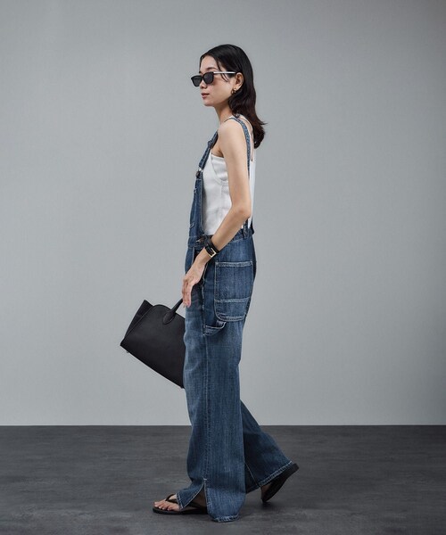 ADAM ET ROPE'（アダムエロペ）の「【RED CARD TOKYO（レッドカードトーキョー）】Nomad 2 / ノマドツー（サロペット/オーバーオール・レディース・ブルー系・0）」の5枚目の写真