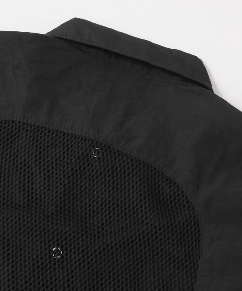 URBAN RESEARCH Sonny Label（アーバンリサーチサニーレーベル）の「ARMY TWILL　Nylon OX Mesh H/S Shirts（シャツ/ブラウス・メンズ・BLACK/KHAKI/WHITE・S/M）」の18枚目の写真