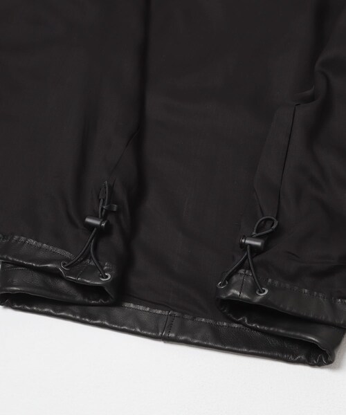 URBAN RESEARCH DOORS（アーバンリサーチドアーズ）の「marka　LEATHER COACH JACKET（その他アウター・メンズ・BLACK・1/2）」の10枚目の写真