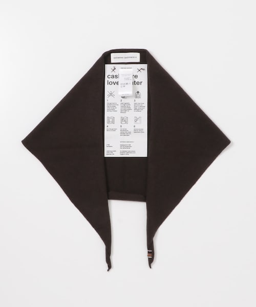 URBAN RESEARCH（アーバンリサーチ）の「Extreme Cashmere　bandana（バンダナ/スカーフ・レディース・rosa/d brown/felt/raven・-）」の16枚目の写真