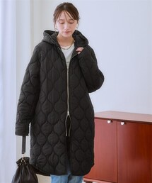 nissen | 2WAYウェーブキルト裏ボアフーデットコート＜大きいサイズ有＞(その他アウター)