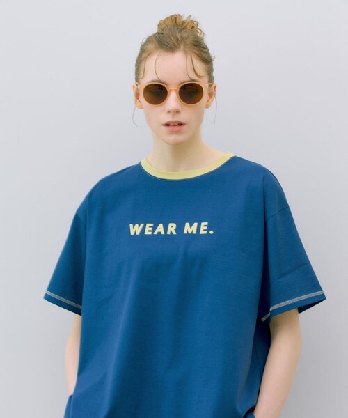 THE GOODLAND MARKET（ザグッドランドマーケット）の「ザ グッドランド マーケット　RINGER TEE（Tシャツ/カットソー・メンズ・WH×GR/YE×BR/BL×GR・1/2）」の22枚目の写真