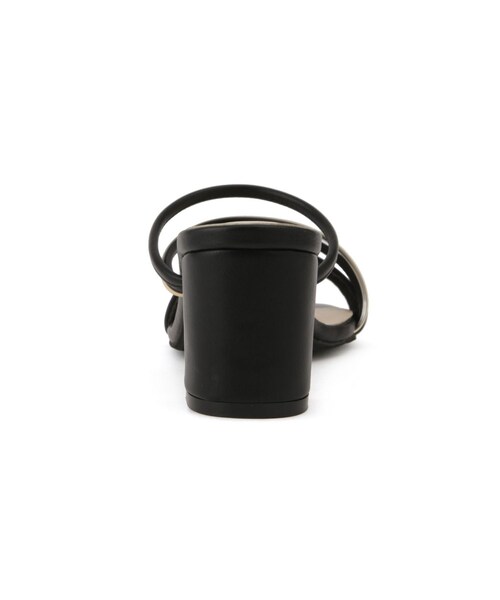 VIS（ビス）の「メタルヒールサンダル（サンダル・レディース・ブラック/オフホワイト・L/M/S）」の12枚目の写真