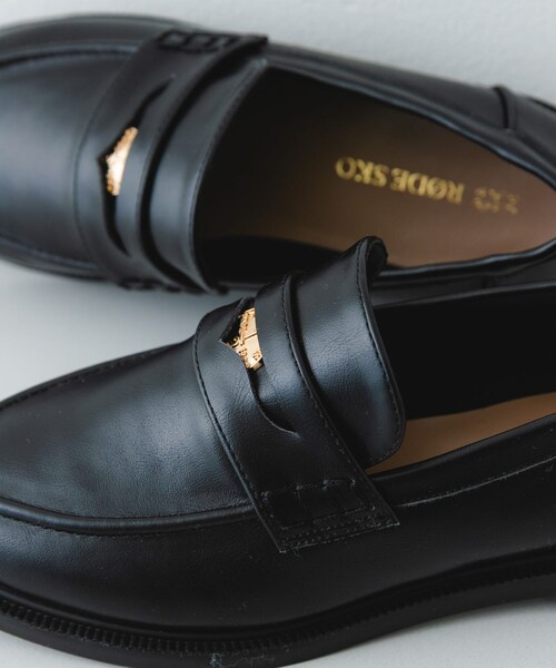RODE SKO（ロデスコ）の「『WEB/一部店舗限定』コインローファー（ローファー・レディース・BLACK/BROWN/CAMEL/S・36/37/38/39）」の17枚目の写真