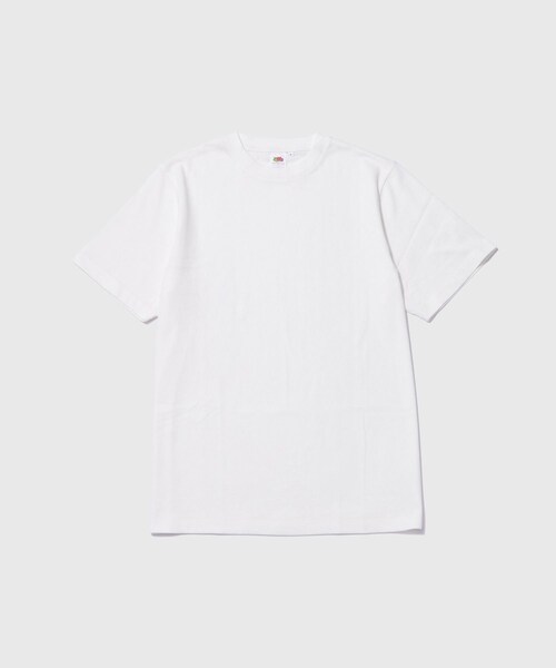ADAM ET ROPE'(アダムエロペ)の「【FRUIT OF THE LOOM for WILD LIFE TAILOR】EX SLIM FIT 2PCS PAC TEE(Tシャツ/カットソー・メンズ・ブラック/ホワイト・L/M/S/XL)」の20枚目の写真