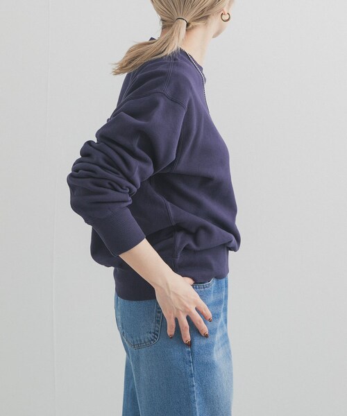 URBAN RESEARCH DOORS（アーバンリサーチドアーズ）の「L.L.Bean JAPAN EDITION CREWNECKSWEATSHIRTS（Tシャツ/カットソー・レディース・ECRU/BIRCH/NAVY/MAGENTA/SLATE BLUE/NIGHT・M）」の21枚目の写真