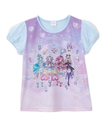 nissen | 【名探偵プリキュア！】パネル半袖プリントTシャツ（女の子）(Tシャツ/カットソー)