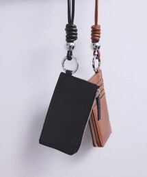ADAM ET ROPE' | 【WEB限定】カードケース付きチャームストラップ(カードケース)