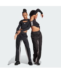 adidas | ダンス スリーストライプス ワイドレッグパンツ(パンツ)