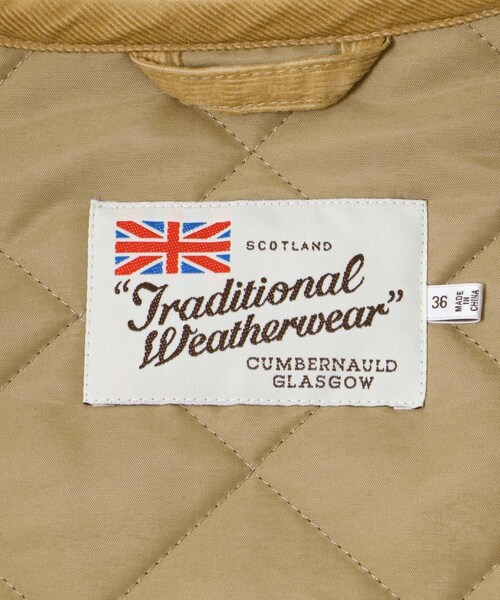 URBAN RESEARCH（アーバンリサーチ）の「ARKLEY（ノーカラージャケット・レディース・BEIGE/BLACK・36）」の12枚目の写真