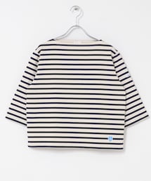 URBAN RESEARCH DOORS | ORCIVAL　SHORT LENGTH BOAT NECK PULLOVER(Tシャツ/カットソー)