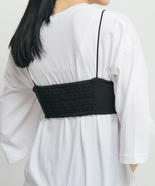 KBF（ケイビーエフ）の「シャーリングブラトップ（ブラジャー・レディース・IVORY/BLACK・one）」の16枚目の写真