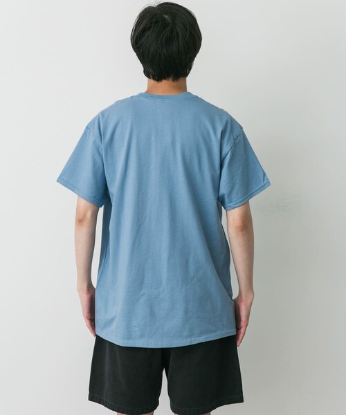 URBAN RESEARCH DOORS(アーバンリサーチドアーズ)の「LIBERTY GRAPHICS Whale Tails(Tシャツ/カットソー・メンズ・S.BLUE・L/XL)」の5枚目の写真