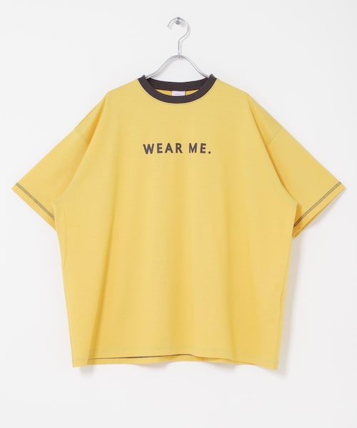 THE GOODLAND MARKET（ザグッドランドマーケット）の「ザ グッドランド マーケット　RINGER TEE（Tシャツ/カットソー・メンズ・WH×GR/YE×BR/BL×GR・1/2）」の3枚目の写真