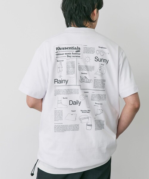 URBAN RESEARCH DOORS（アーバンリサーチドアーズ）の「『別注』KEEN×DOORS　OC/RP10ESSENTIALS T-SHIRTS（Tシャツ/カットソー・メンズ・ASH GREY/WHITE/G.GREEN/BLACK・M/L/XL）」の9枚目の写真