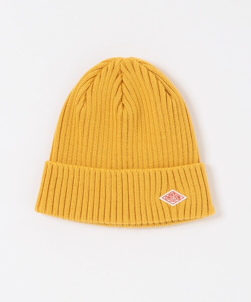 URBAN RESEARCH DOORS（アーバンリサーチドアーズ）の「DANTON　RIB KNIT CAP（ニットキャップ/ビーニー・メンズ・BLACK/CHARCOAL/DK.BLUE/YELLOW・Free）」の15枚目の写真