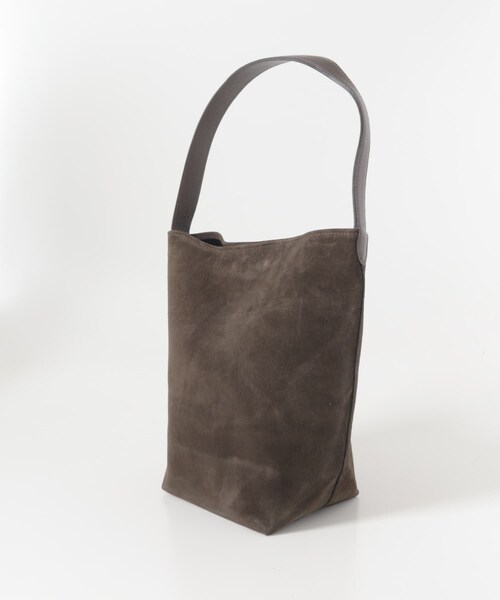 URBAN RESEARCH（アーバンリサーチ）の「ワンハンドルスウェードトートバッグ（トートバッグ・レディース・GREGE/D.BROWN・-0）」の10枚目の写真