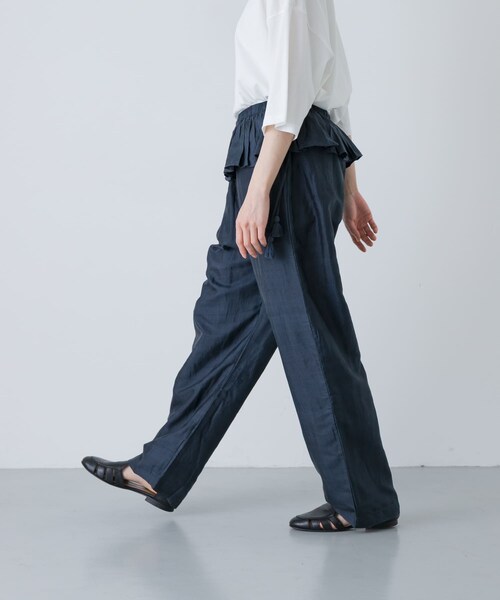 かぐれ(カグレ)の「BUNON FLAP PANTS(その他パンツ・レディース・CHARCOAL・L)」の6枚目の写真
