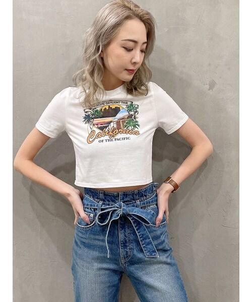 GYDA（ジェイダ）の「OF THE PACIFICショートTシャツ（Tシャツ