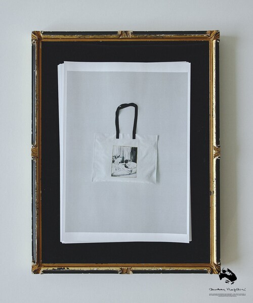 ADAM ET ROPE'（アダムエロペ）の「【AUDREY HEPBURN COLLECTION BY JUN】フォトプリント トートバッグ（トートバッグ・レディース・ホワイト/ホワイト系・F）」の12枚目の写真