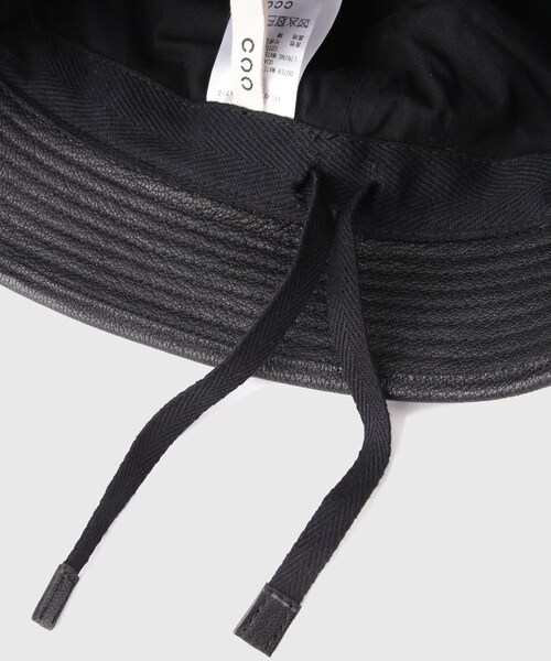 ADAM ET ROPE'（アダムエロペ）の「【CCU/シーシーユー】JUNGLE HAT（ハット・メンズ・ブラック・F）」の6枚目の写真