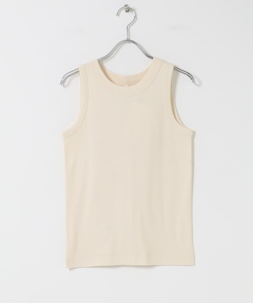 URBAN RESEARCH DOORS（アーバンリサーチドアーズ）の「Natural Cotton TankTop（タンクトップ・レディース・NATURAL/ASH・Free）」の5枚目の写真