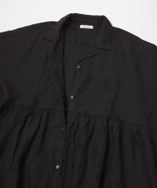 かぐれ（カグレ）の「Honnete　GATHERED DRESS（ワンピース・レディース・SILVER/BLUE/NOIR・One）」の6枚目の写真