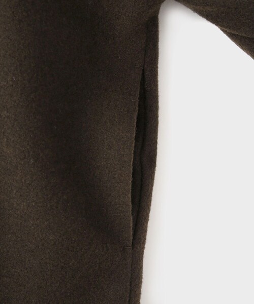 ROPE'（ロペ）の「【GIA STUDIOS（ジア・ストゥディオス）】SHORT COAT｜コート（その他アウター・レディース・ダークブラウン系・S）」の9枚目の写真