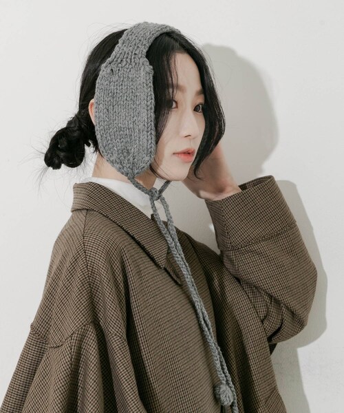 SMELLY（スメリー）の「ニットイヤーマフ（イヤーマフ・レディース・IVO/GRY/MOC・-）」の19枚目の写真