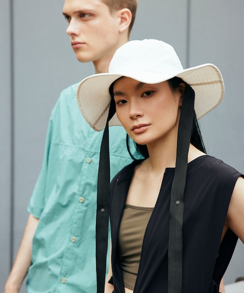ADAM ET ROPE'(アダムエロペ)の「【公式サイト・実店舗限定】【ADAM ET ROPE'×Speedo】HAT(ハット・レディース・ブラック/オフホワイト・F)」の15枚目の写真