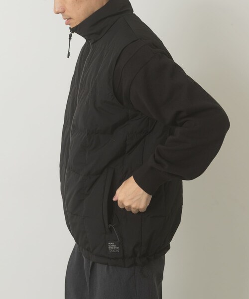 ITEMS URBANRESEARCH(アイテムズ アーバンリサーチ)の「TAION SC Track Down Vest(その他アウター・メンズ・BLK/D.CHARCOAL/KHK・M/L/XL)」の6枚目の写真