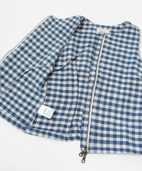 THE GOODLAND MARKET（ザグッドランドマーケット）の「PALIT　Neptune Tank Top Gingham（タンクトップ・レディース・CHECK・Free）」の12枚目の写真