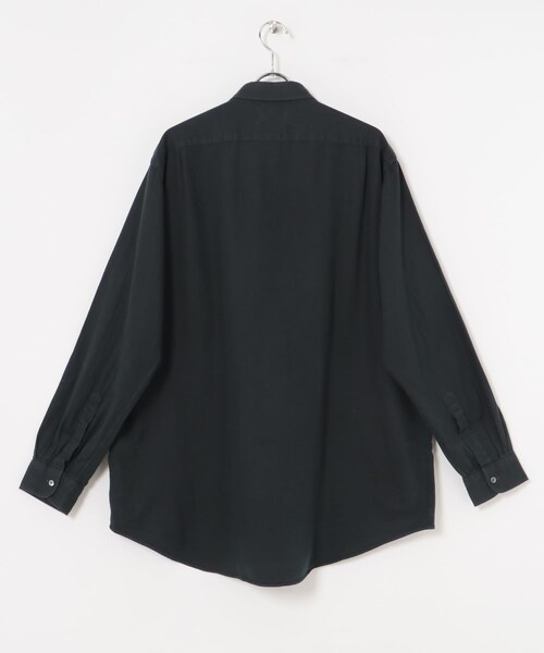 URBAN RESEARCH（アーバンリサーチ）の「new basic デニムオーバーダイシャツ（シャツ/ブラウス・メンズ・BLACK・M/L/XL）」の12枚目の写真