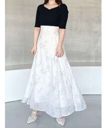 MERCURYDUO | バックレースアップニットドッキングワンピース(ワンピース)