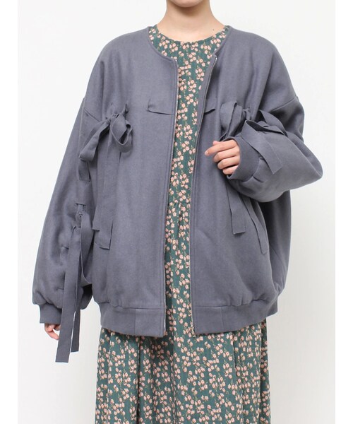 merry jenny（メリージェニー）の「リボンブルゾン（ブルゾン）」 - WEAR