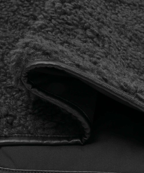 URBAN RESEARCH DOORS(アーバンリサーチドアーズ)の「リバーシブルボアベスト(テーラードジャケット・レディース・GREGE/CHARCOAL・M)」の21枚目の写真