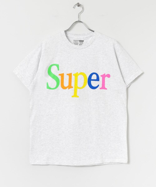 URBAN RESEARCH（アーバンリサーチ）の「SUPERMARKET　SMアップルTシャツ（Tシャツ/カットソー・メンズ・WHITE/ASH/BLACK/CHARCOAL・L/XL）」の22枚目の写真