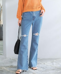 NEEDBY heritage BARBARA BOOT CUT DAMAGED