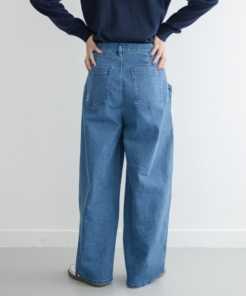 URBAN RESEARCH Sonny Label（アーバンリサーチサニーレーベル）の「カーブポケットデニムパンツ（デニムパンツ・レディース・ブラウン/インディゴ・36/38）」の18枚目の写真