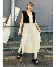 EMODA | バイアスシアーキャミソールワンピース(ワンピース)