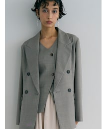 LAGUNAMOON | カフスダブルテーラードジャケット(テーラードジャケット)