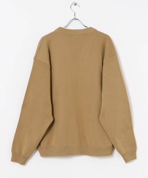 ITEMS URBANRESEARCH（アイテムズ アーバンリサーチ）の「Mウォッシャブルミラノリブカーディガンインナーセット（ニット/セーター・メンズ・BLK/BRN/KHK/BEG・M/L）」の13枚目の写真