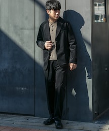 URBAN RESEARCH ROSSO | 『XLサイズあり』起毛カットツイルセットアップ(セットアップ)