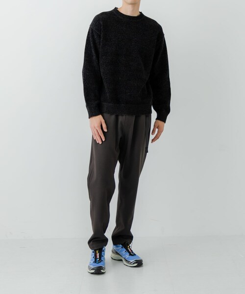 URBAN RESEARCH（アーバンリサーチ）の「ローゲージモールニット（ニット/セーター・メンズ・WHITE/GREEN/NAVY/BLACK・M/L）」の18枚目の写真