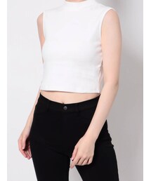 EVRIS | ボトルネックノースリトップス(タンクトップ)